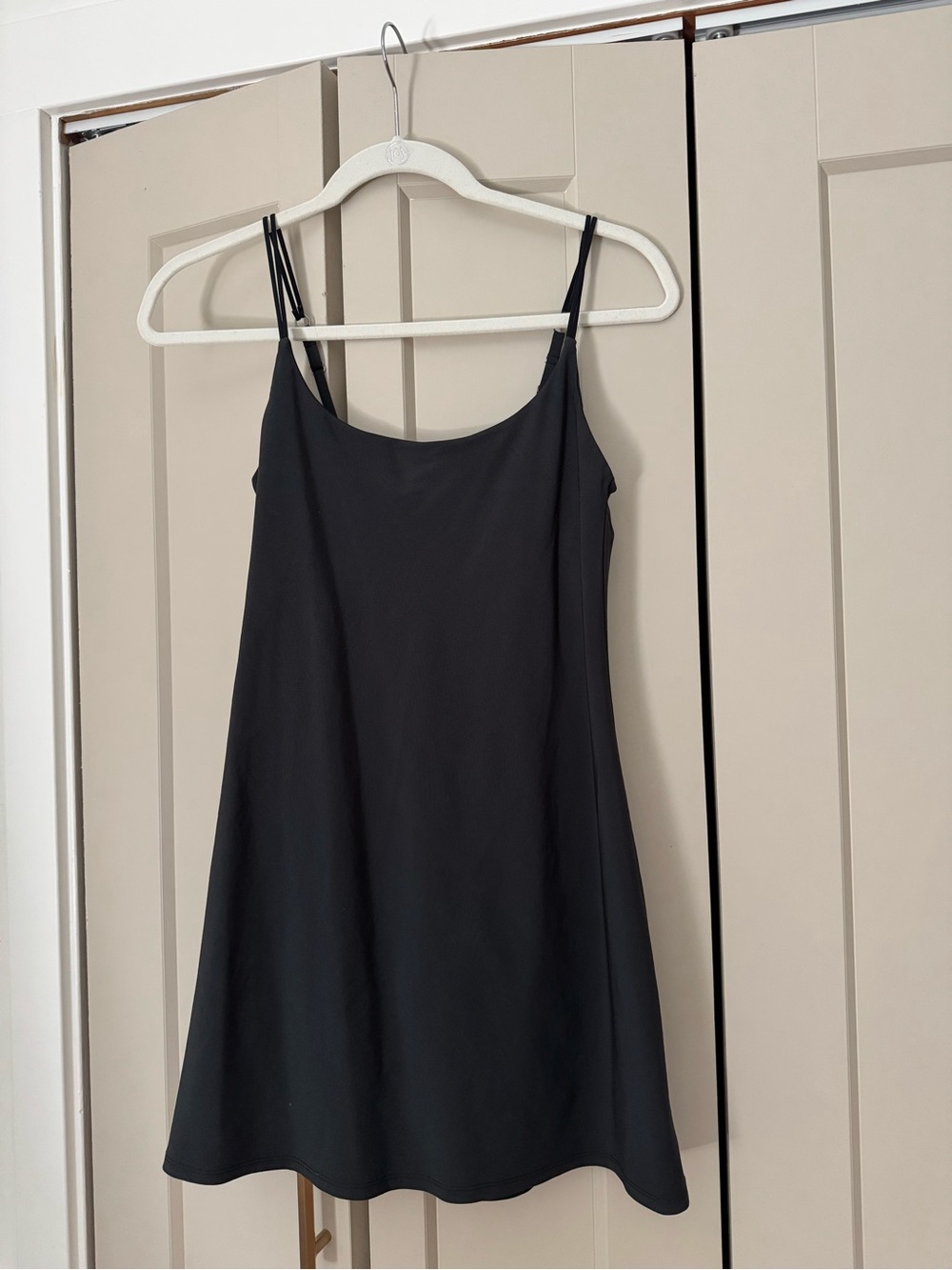 Abercrombie & Fitch Black Athletic Dress with Built-In Shorts